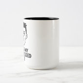 Unimpressed Express Tweekleurige Koffiemok (Center)