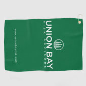 Union Bay Risicoadviseurs Golfhanddoek - Groen (Horizontaal)