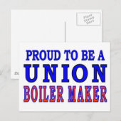 UNION BOILER MAKER BRIEFKAART (Voorkant / Achterkant)