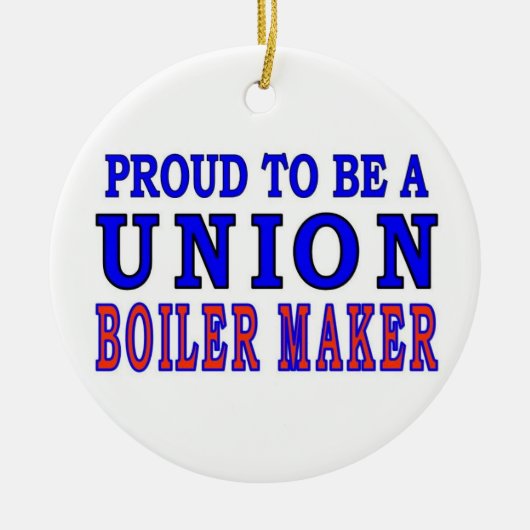UNION BOILER MAKER KERAMISCH ORNAMENT (Voorkant)