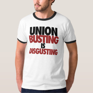 Union Busting is verontrustend T-shirt