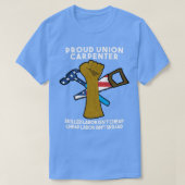 Union Carpenter American Flag Carpenter T-shirt (Design voorkant)