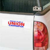 UNION CARPENTER BUMPERSTICKER (Op Truck)