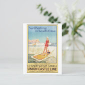 Union-Castle LIne naar Zuid- en Oost-Afrika Briefkaart (Staand voorkant)