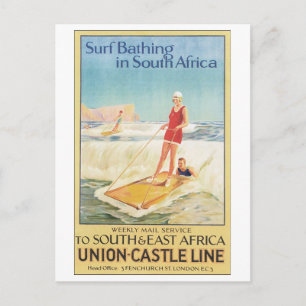 Union-Castle LIne naar Zuid- en Oost-Afrika Briefkaart