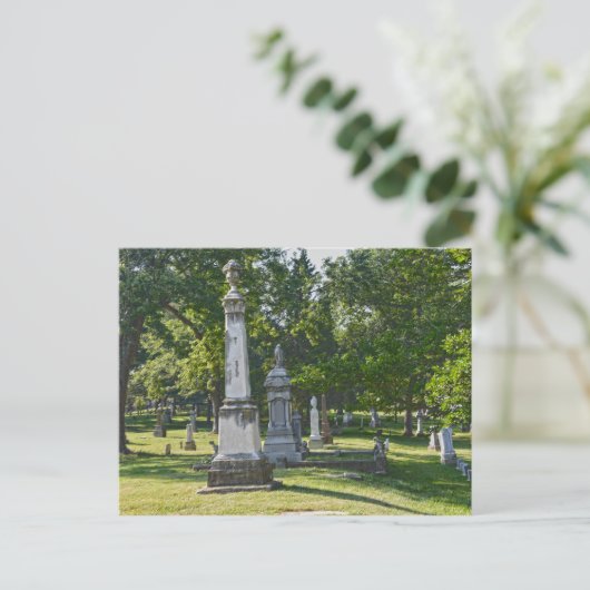 Union Cemetery, Kansas City, Missouri Briefkaart (Staand voorkant)