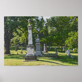 Union Cemetery, Kansas City, Missouri Poster