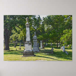 Union Cemetery, Kansas City, Missouri Poster