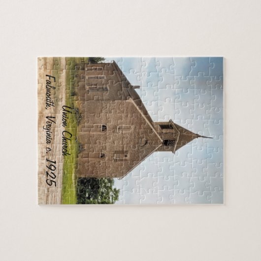 Union Church, Falmouth, Virginia c. 1925 Legpuzzel (Horizontaal)