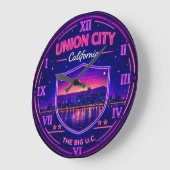 Union City California Skyline Grote Klok (Hoek)