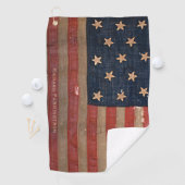 Union Civil War Flag ✨  Historisch Golfhanddoek (Insitu)