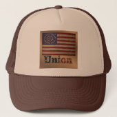 Union Civil War Flag ✨  Historisch Trucker Pet (Voorkant)