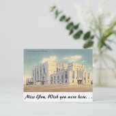 Union Depot, Omaha, Nebraska Briefkaart (Staand voorkant)