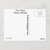Union Depot, Omaha, Nebraska Briefkaart (Achterkant)