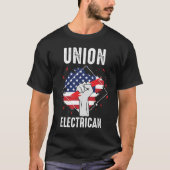 Union Electricia US Remoette American Husband T-shirt (Voorkant)