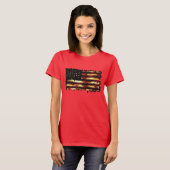 Union Flag, Burgeroorlog, Sterren en Strepen, Grun T-shirt (Voorkant volledig)
