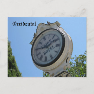 Union Hotel Occidental, Ca.! Briefkaart