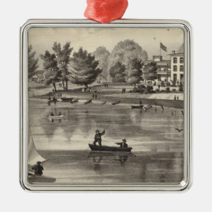 Union House, Squan, NJ Metalen Ornament