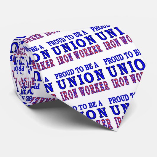 UNION IRON WORKER STROPDAS (Opgerold)