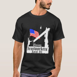 Union Ironworkers Local 86 Hoodie Amerikaanse Vlag T-shirt