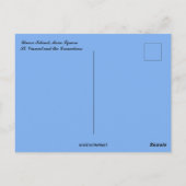 Union Island Main Square Briefkaart (Achterkant)