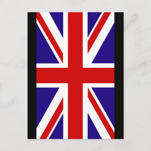 Union Jack 2 Briefkaart (Voorkant)