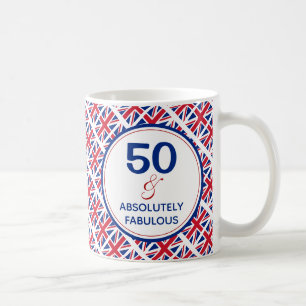UNION JACK 50 & absoluut verbluffend GROAT BRITAIN Koffiemok