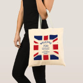 UNION JACK 70th Platinum Jubilee Family Reunion Tote Bag (Voorkant (product))