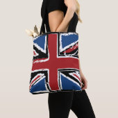 Union Jack Abstract Scribble Tote Bag (Dichtbij)