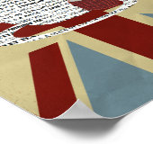 Union Jack Afbeelding Poster Een mooie beker van T (Hoek)