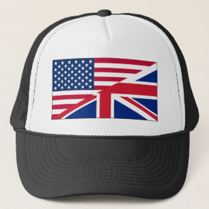 Union Jack Amerikaanse Vlag Patroon Sterren Strepe Trucker Pet