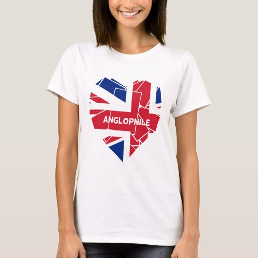 Union Jack Anglophile T-shirt (Voorkant)