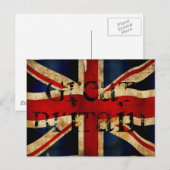 Union-Jack ansichtkaart Briefkaart (Voorkant / Achterkant)