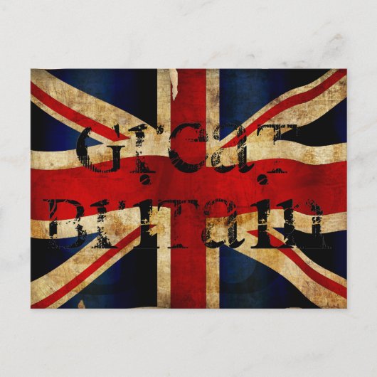 Union-Jack ansichtkaart Briefkaart (Voorkant)