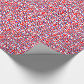 Union Jack art Cadeaupapier (Hoek)
