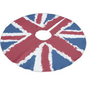 Union Jack Art van Heva Weva Christmas Tree Base Kerstboom Rok (Gekanteld)