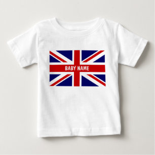 Union Jack baby topjes    vlag