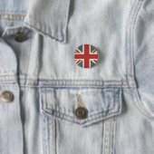 Union Jack-badge Ronde Button 3,2 Cm (In situ)