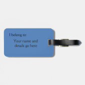 Union Jack Bagagelabel (Achterkant horizontaal)