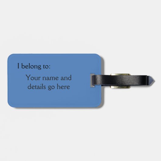 Union Jack Bagagelabel (Achterkant horizontaal)