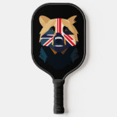 Union Jack Beer Pickleball Paddle (Voorkant)