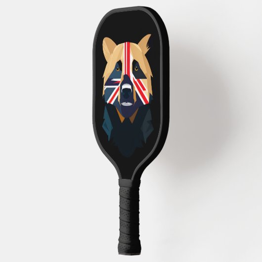 Union Jack Beer Pickleball Paddle (Links)