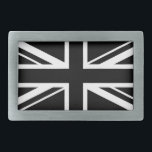 Union Jack ~ Black en White Gesp<br><div class="desc">Een zwart-witaansluiting</div>