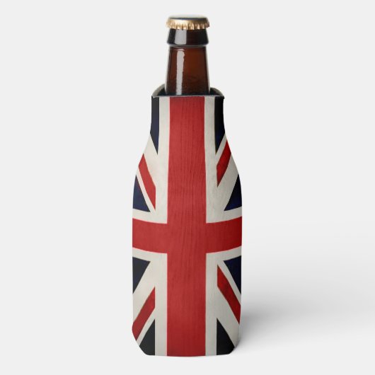 UNION JACK BOTTLE COOLER (Fles Voorkant)