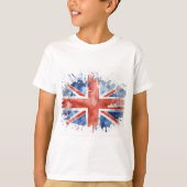 union jack boy's t shirt (Voorkant)