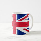 Union Jack Bricks Koffiemok (Voorkant rechts)