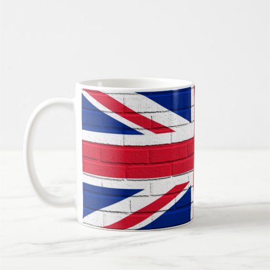 Union Jack Bricks Koffiemok (Links)