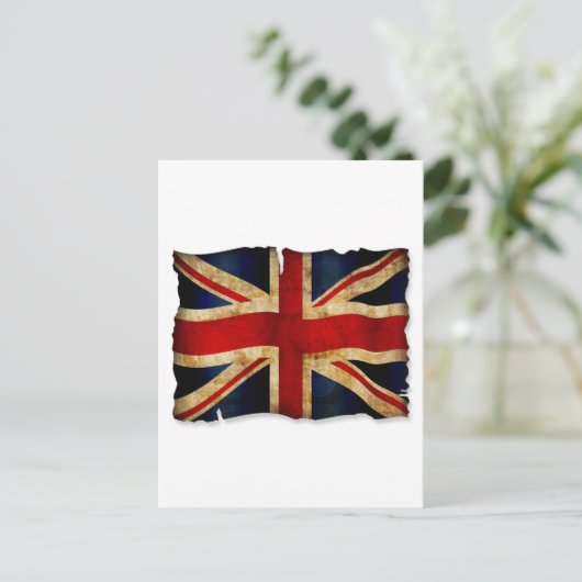Union Jack Briefkaart (Staand voorkant)