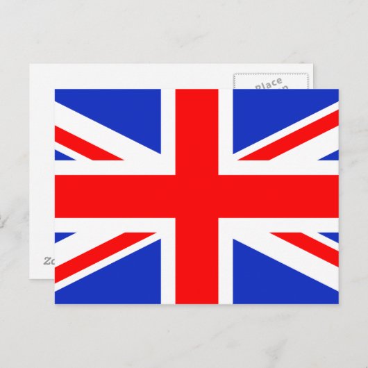 UNION JACK BRIEFKAART (Voorkant / Achterkant)