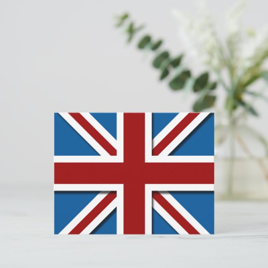 Union Jack Briefkaart (Staand voorkant)